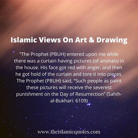 hadith about drawing.
